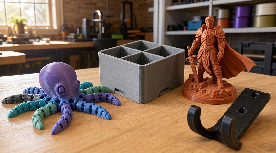 DIY3D platform homepage showing free 3D model categories and community browse interface — free STL files independent library